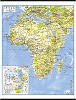 世界州別地図 アフリカ