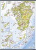 日本地方別地図 九州地方