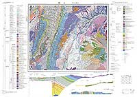 飯山 - 5万分の1地質図及び説明書