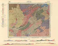 大屋市場 - 5万分の1地質図及び説明書 - 5万分の1地質図及び説明書