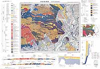 京都西南部 - 5万分の1地質図及び説明書