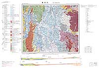 喜多方 - 5万分の1地質図及び説明書