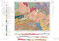 下呂 - 5万分の1地質図及び説明書