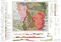 御在所山 - 5万分の1地質図及び説明書
