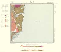 猿留 - 5万分の1地質図及び説明書