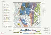忠類 - 5万分の1地質図及び説明書