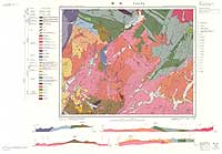 津田 - 5万分の1地質図及び説明書