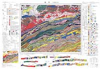 砥用 - 5万分の1地質図及び説明書