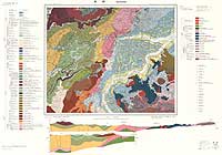 長野 - 5万分の1地質図及び説明書