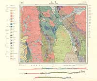 人首 - 5万分の1地質図及び説明書