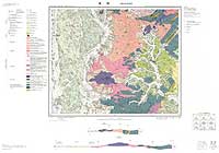 真壁 - 5万分の1地質図及び説明書