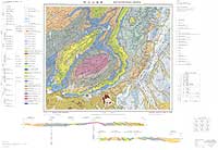 松之山温泉 - 5万分の1地質図及び説明書