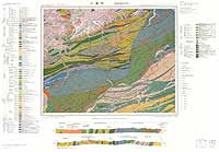 三重町 - 5万分の1地質図及び説明書