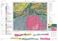 横山 - 5万分の1地質図及び説明書