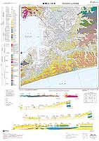豊橋及び田原 - 5万分の1地質図及び説明書