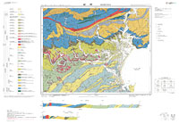 延岡 - 5万分の1地質図及び説明書