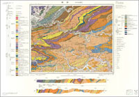 綾部 - 5万分の1地質図及び説明書