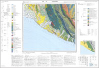 浦河 - 20万分の1地質図