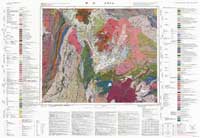 甲府 - 20万分の1地質図