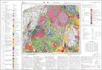 新潟 - 20万分の1地質図