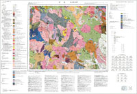 日光 - 20万分の1地質図