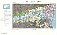 徳島県吉野川下流域 - 水理地質図