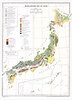 日本鉱床生成図　(鉱種・時代) - 200万分の1地質編集図