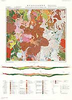 仙岩地熱地域 - 特殊地質図