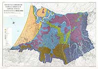 札幌及び周辺部地盤地質図 (9枚組) - 特殊地質図