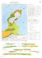 隠岐海峡海底地質図 - 海洋地質図
