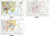 東京 (3枚組) - 50万分の1活構造図
