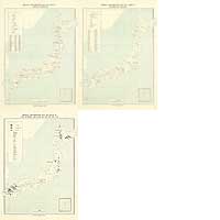 日本鉱物分布図 (英文) - 鉱物分布図