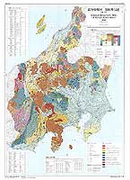 関東甲信越 - 鉱物資源図
