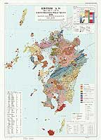 九州 - 鉱物資源図