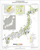 300万分の1 日本列島地温勾配図