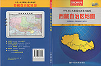 西蔵 (チベット) 自治区地図