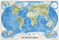 World Physical [Enlarged]　( 地勢・大 )