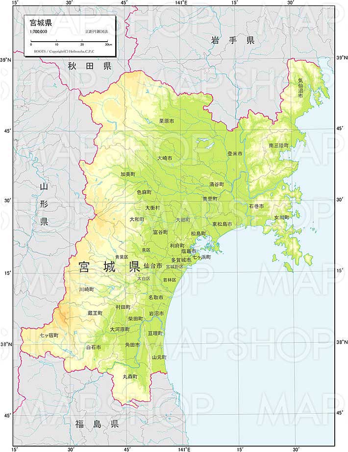 最高かつ最も包括的な宮城 県 地図 フリー かわいいディズニー画像