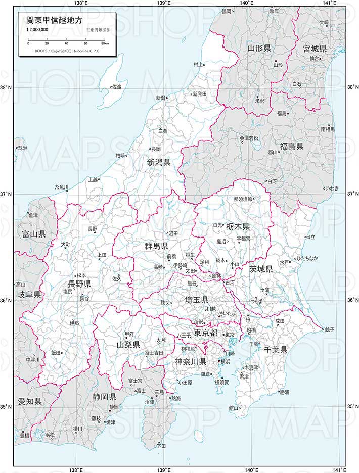 50 素晴らしい関東 地図 フリー Ai すべてのイラスト画像
