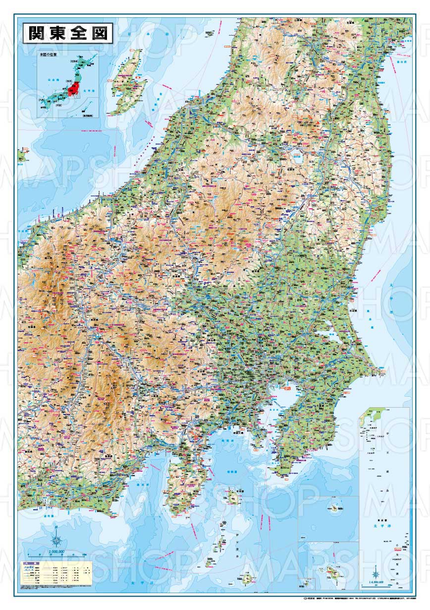 関東地図全体図 _ 関東地図 無料詳細 – KASI