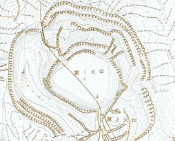 火山基本図(2色刷)