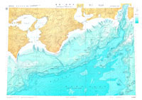 大陸棚の海の基本図(海底地形図)